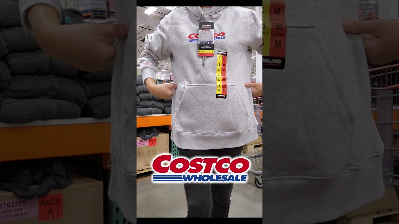 🚨COSTCO WINTER CLOTHES SHOPPING | Kirkland Signature Logo Crewneck | COSTCO OCTOBER DEALS #shorts