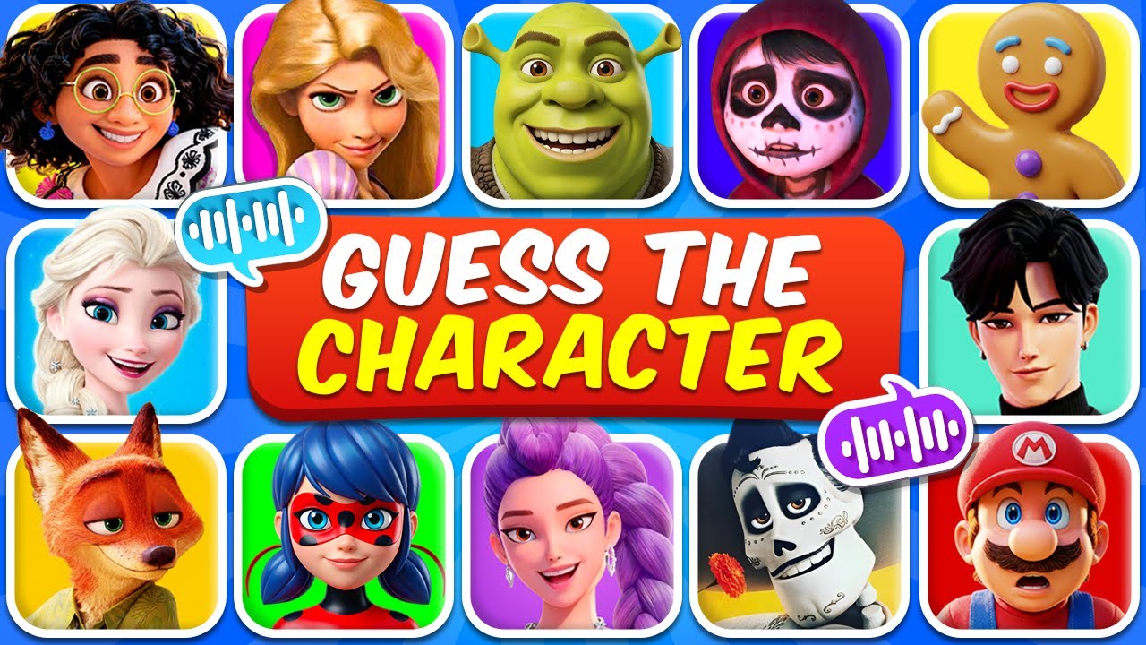Guess The Character by Voice & Song 🎶🔥 Lilo & Stitch, Kpop, Moana, Disney