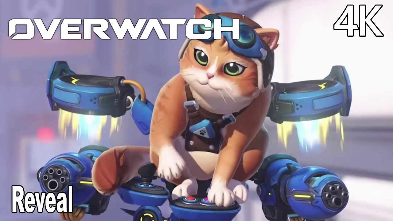 Overwatch JetPack Cat Reveal