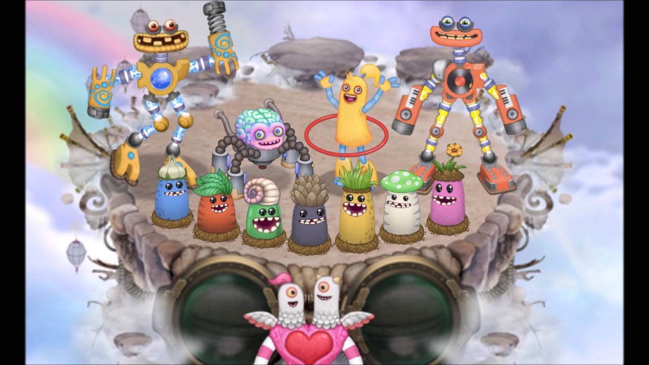 Air Island Remix with All Monsters