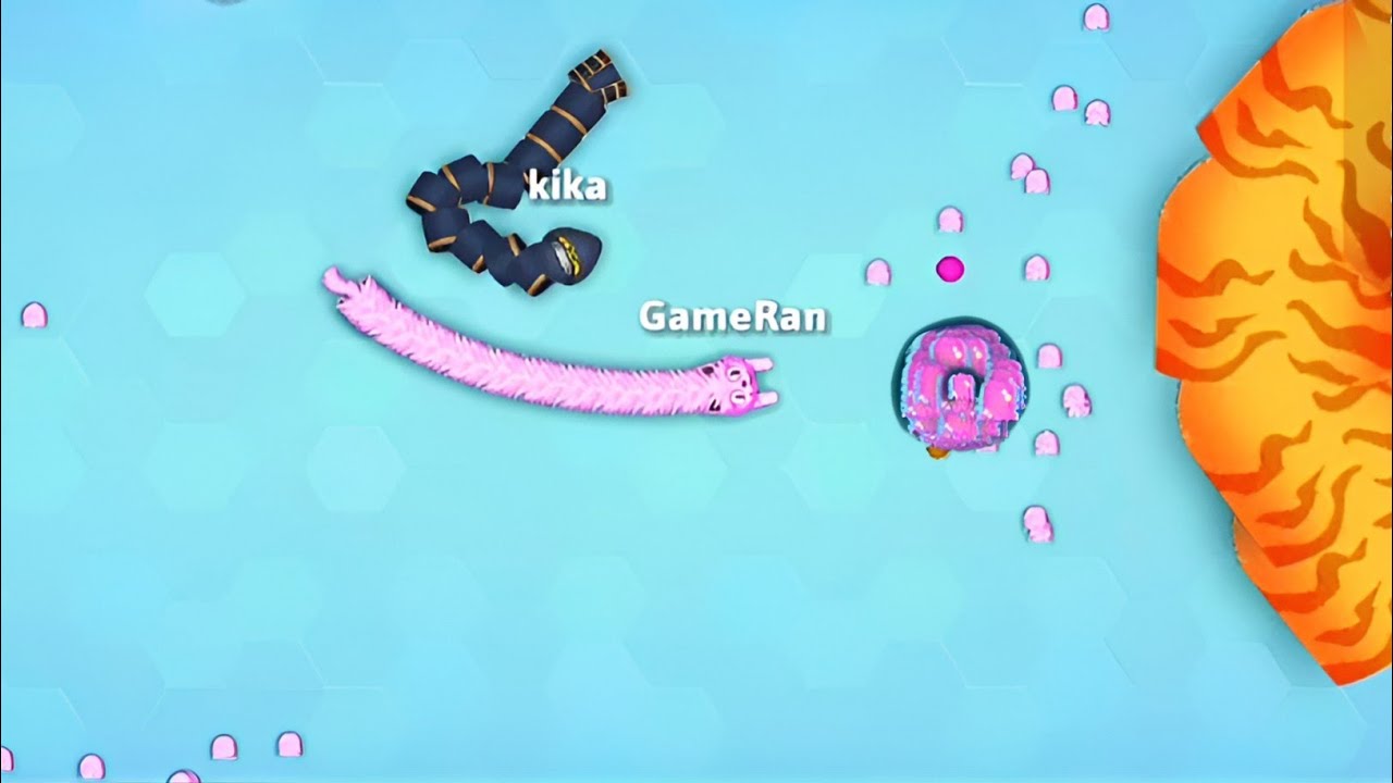 SnakeIo🐍 Я нашёл восхитительный счёт на карте 🐍 Эпичный геймплей Snakeio в игре «Змейка»