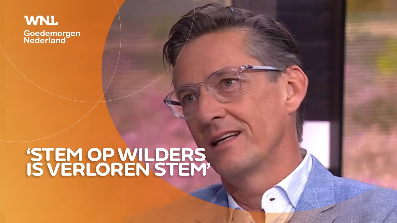 JA21-leider Joost Eerdmans wil coalitie in: 'Een stem op Wilders is een oppositiestem'