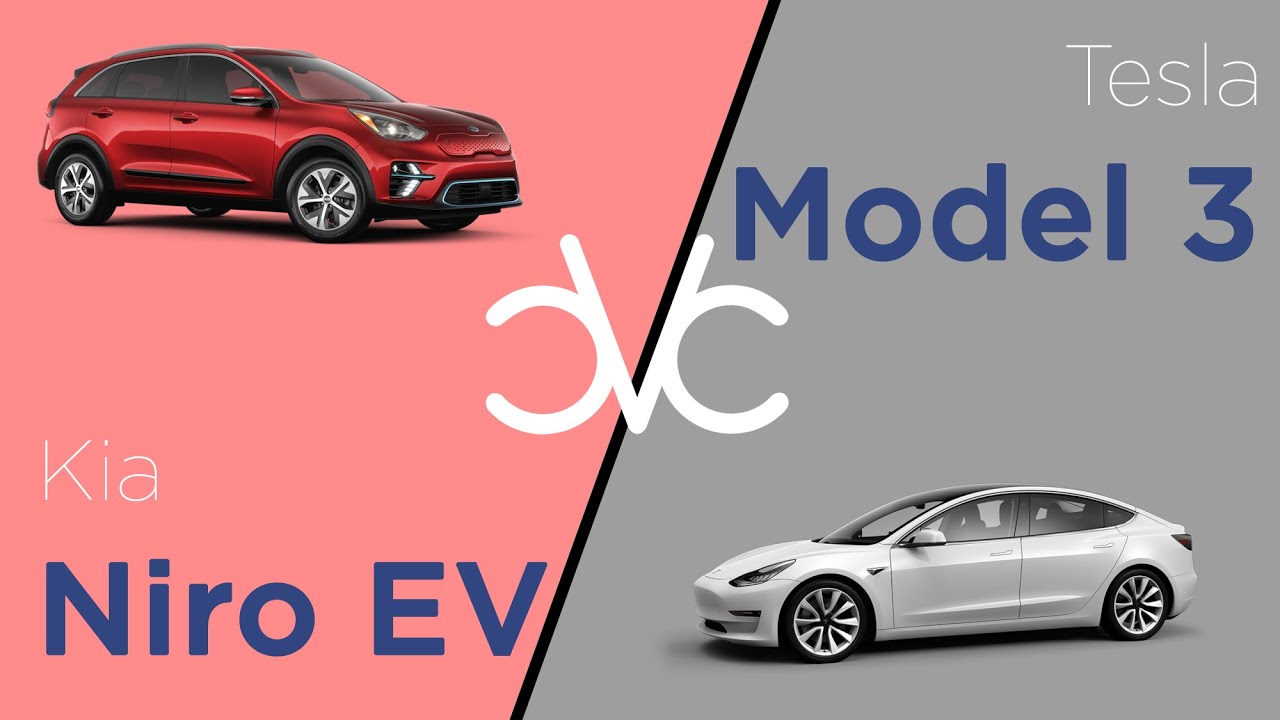 Tesla Model 3 2021 vs Kia Niro EV 2020