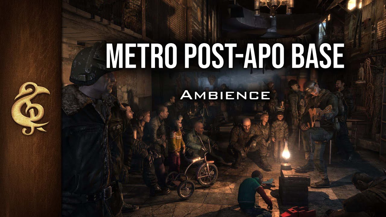 Metro Post Apocalypse Base | Sci-Fi RPG Ambience | 3 Hours