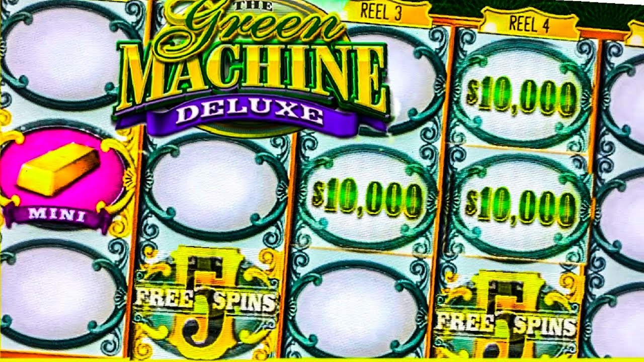 I GOT FREE GAMES AND A HUGE JACKPOT 🟢 GREEN MACHINE DELUXE SLOT HIGH LIMIT LIVE PLAY