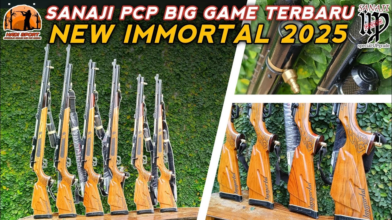 TERBARU ‼️ SANAJI PCP BIG GAME IMMORTAL 2025 SPEK MULTI HUNTING