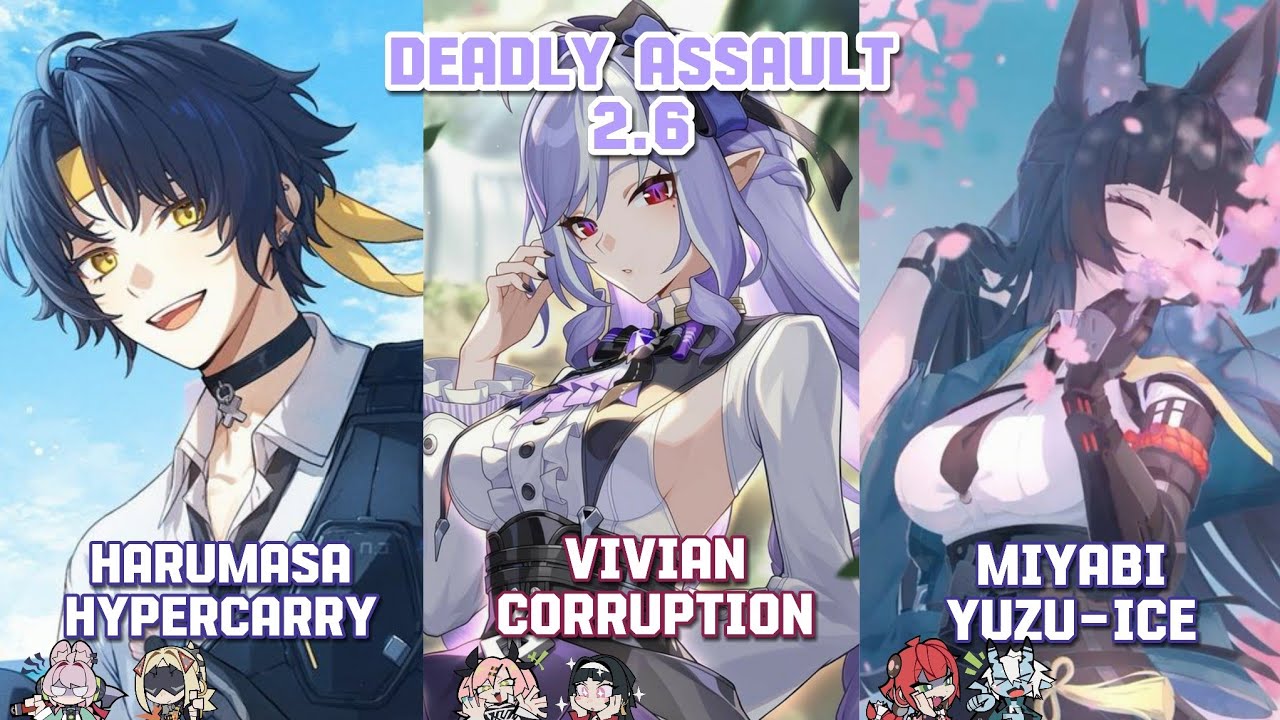 New Deadly Assault 2.6 | M0 Harumasa, M0 Vivian & M0 Miyabi | Zenless Zone Zero 