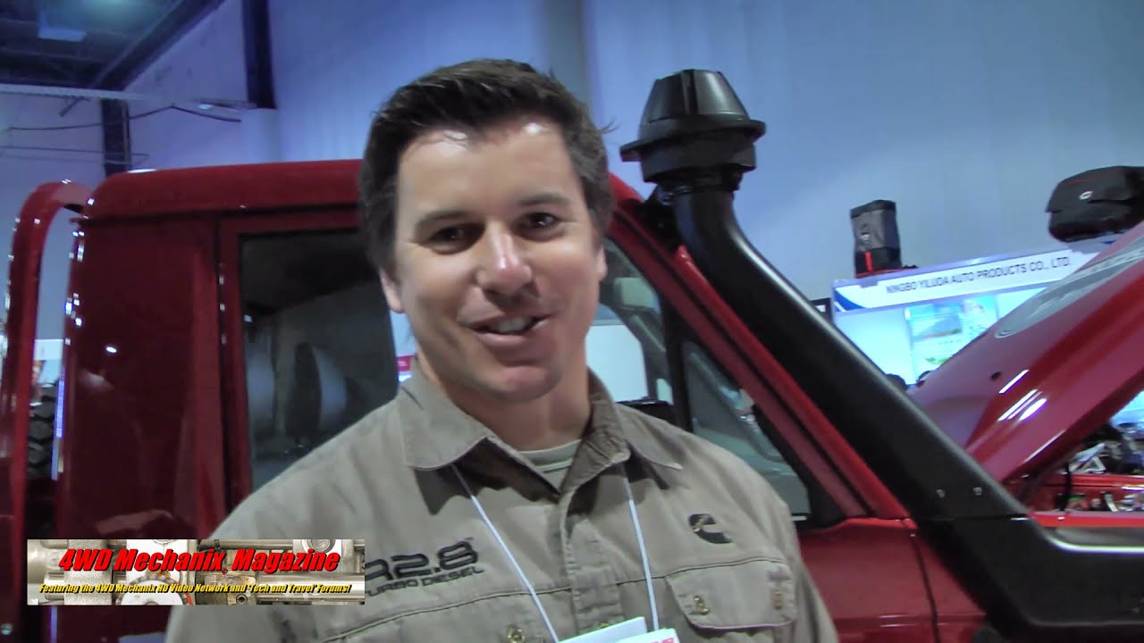 Cummins R2.8L Turbodiesel Crate Engine Installation
