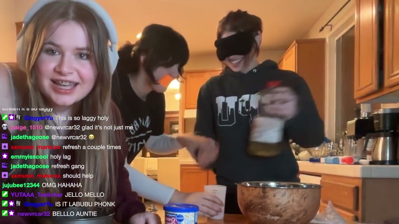 BLIND DEAF MUTE BAKING A CAKE WITH QUINN AND MARIA!!