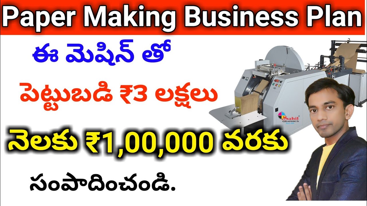 Eco-Friendly Business | Paper Bags Making Business Complete Plan | Small Scale Industry Business