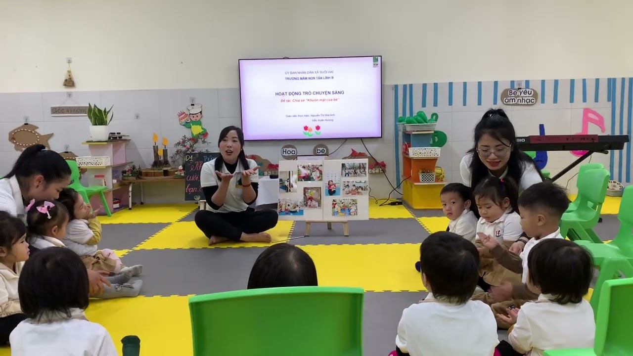Trò chuyện buổi sáng- CĐ MN Tản Lĩnh B