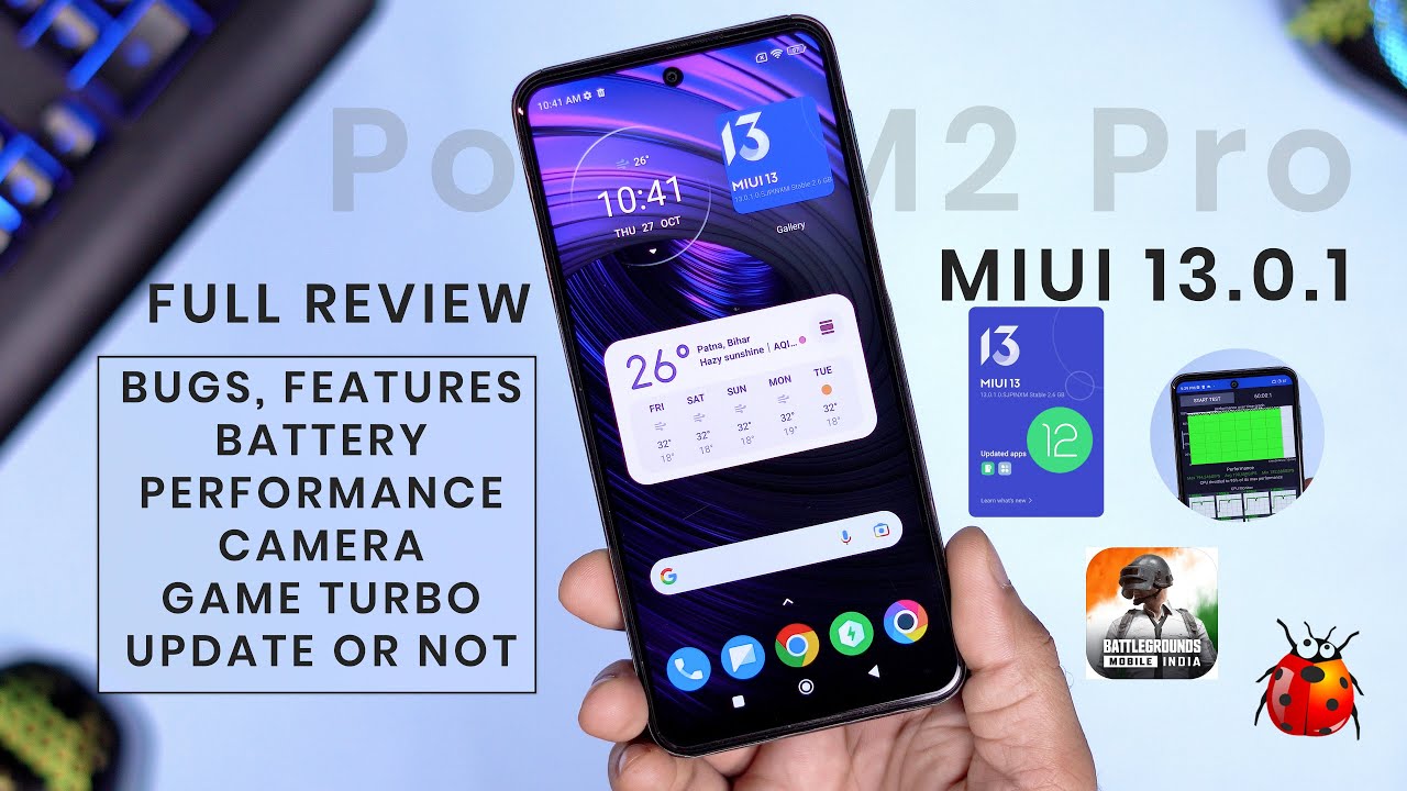 Full Review : Poco M2 Pro MIUI 13.0.1 Android 12 Performance, Camera, Battery, Missing Features, Bug