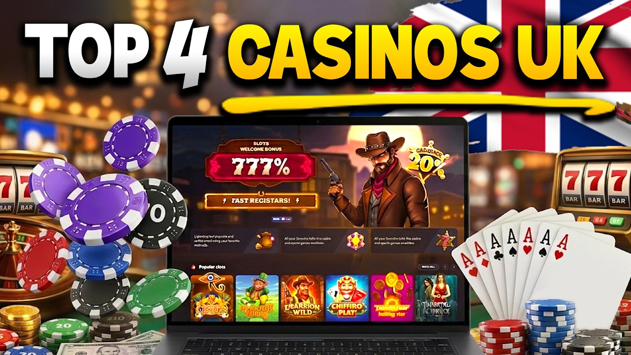 Top 4 Online Casinos UK 2026 (Best Bonuses & Fast Payouts)