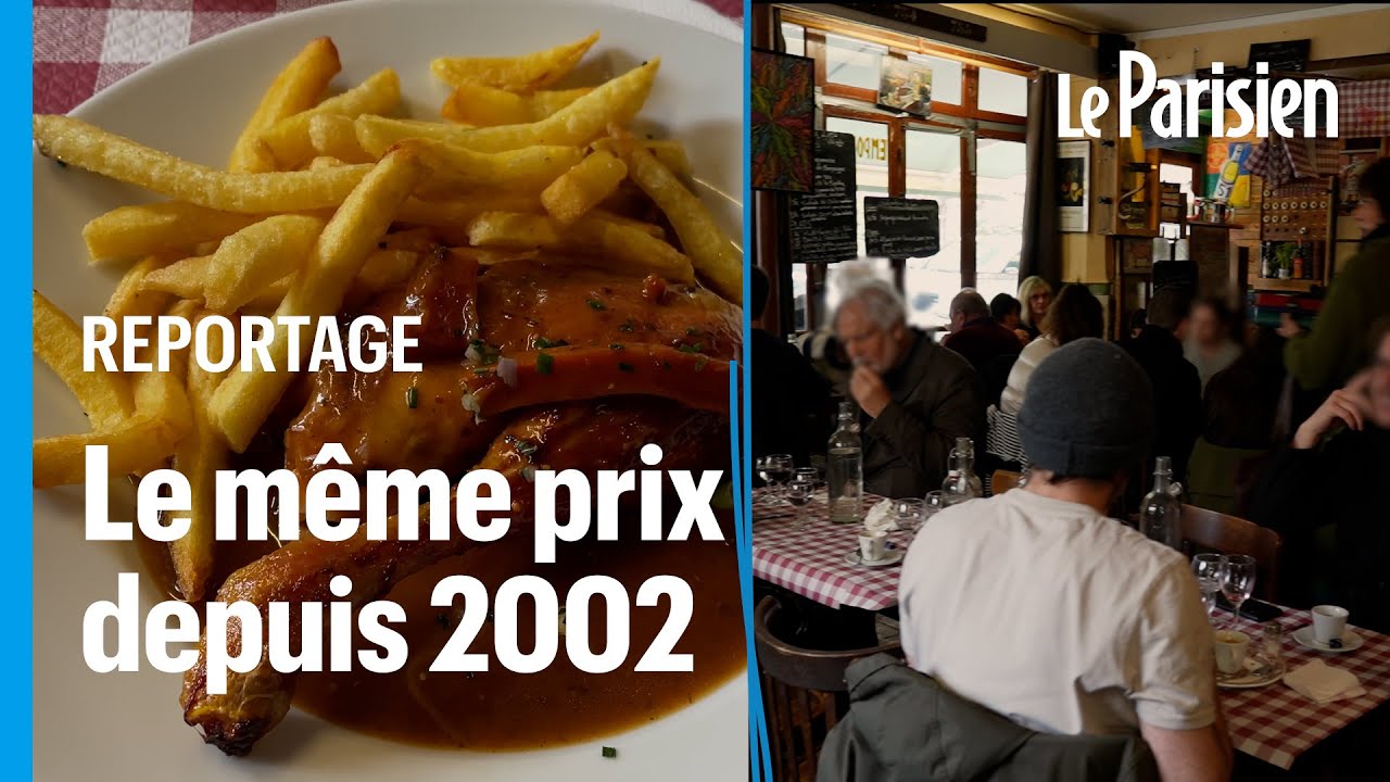 Paris : ce restaurant n'a pas augmenté le prix de son poulet-frites depuis 2002