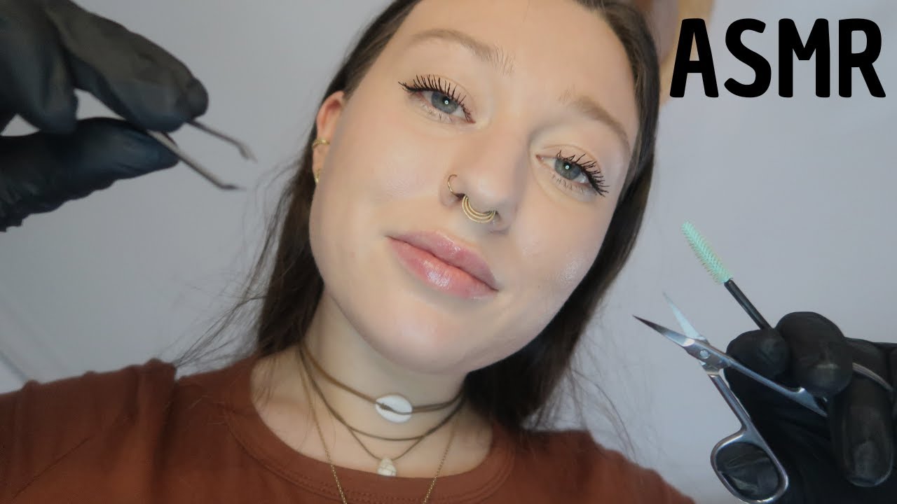 ASMR - J'épile tes sourcils en douceur (Roleplay)