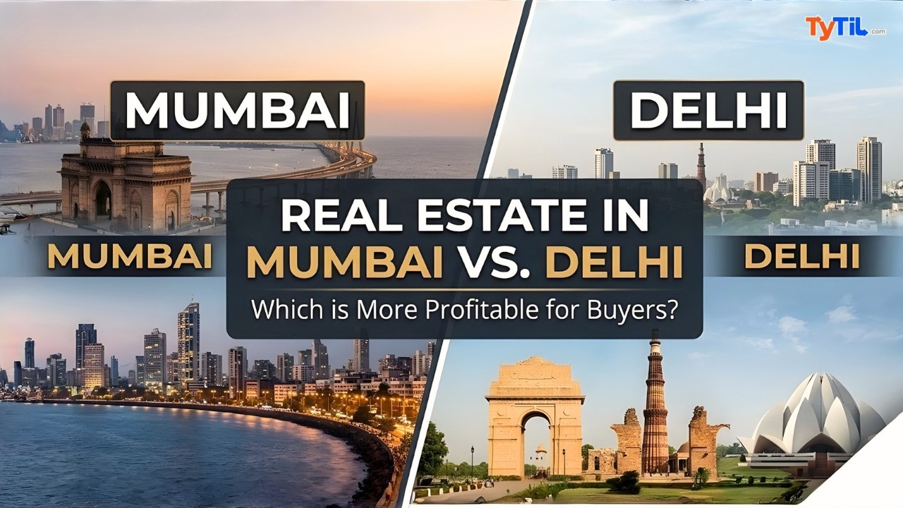 Mumbai vs Delhi Real Estate 2026 🏠 | Best City for Property Investment in India?