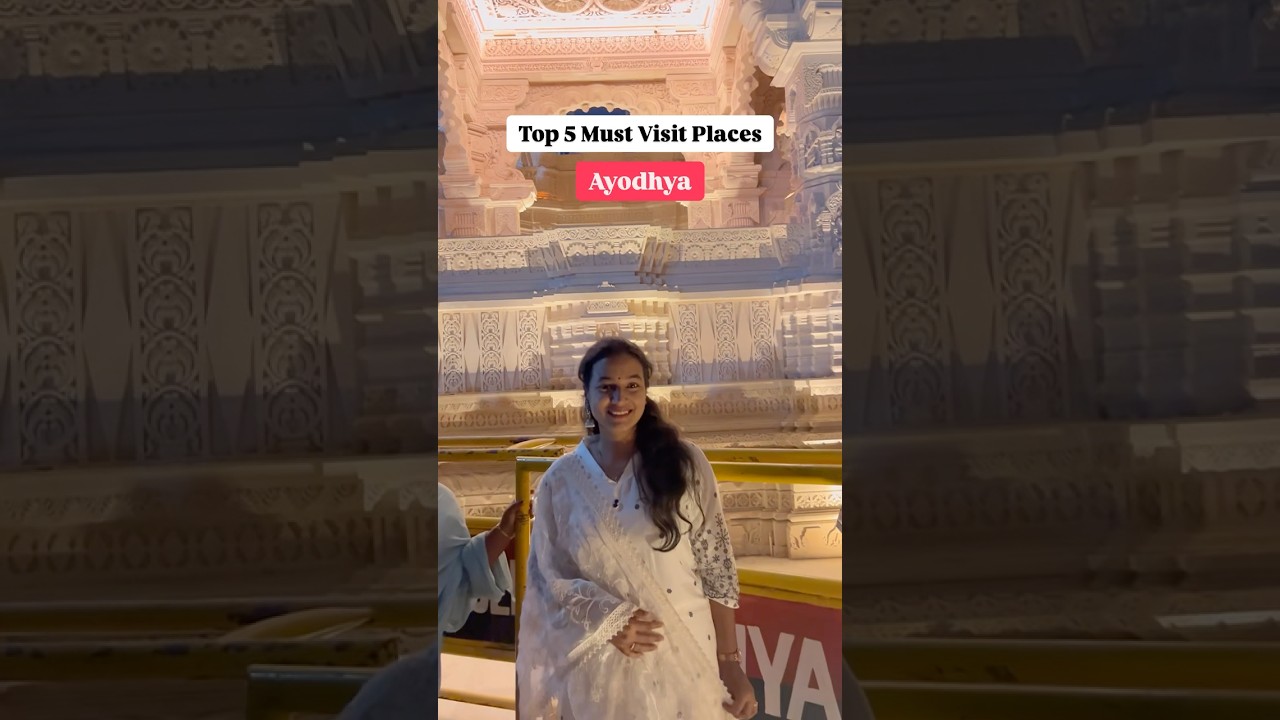 Must visit places in Ayodhya🚩#rammandir #ram #sriram