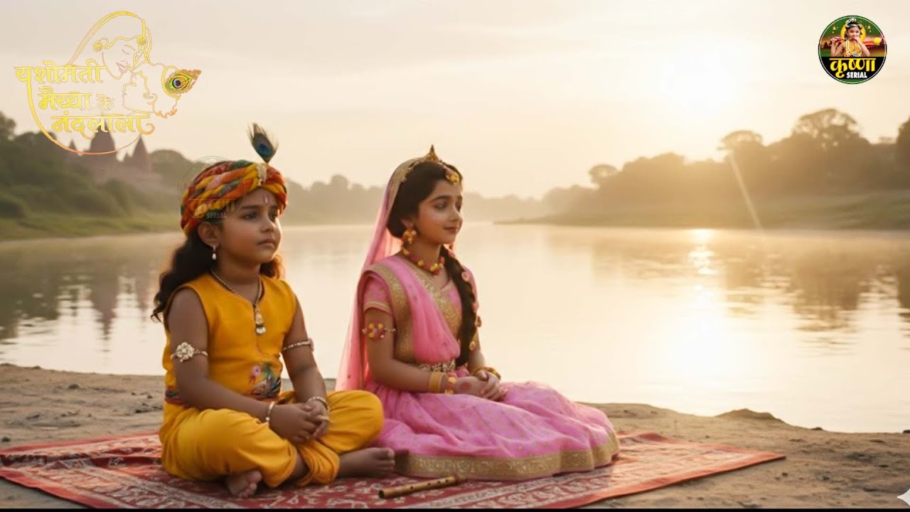 श्री कृष्णा लीला | कान्हा जी और राधा आखिर क्यों बैठे है जमुना किनारे एक दम शांत  | YMKN |Radhe Radhe