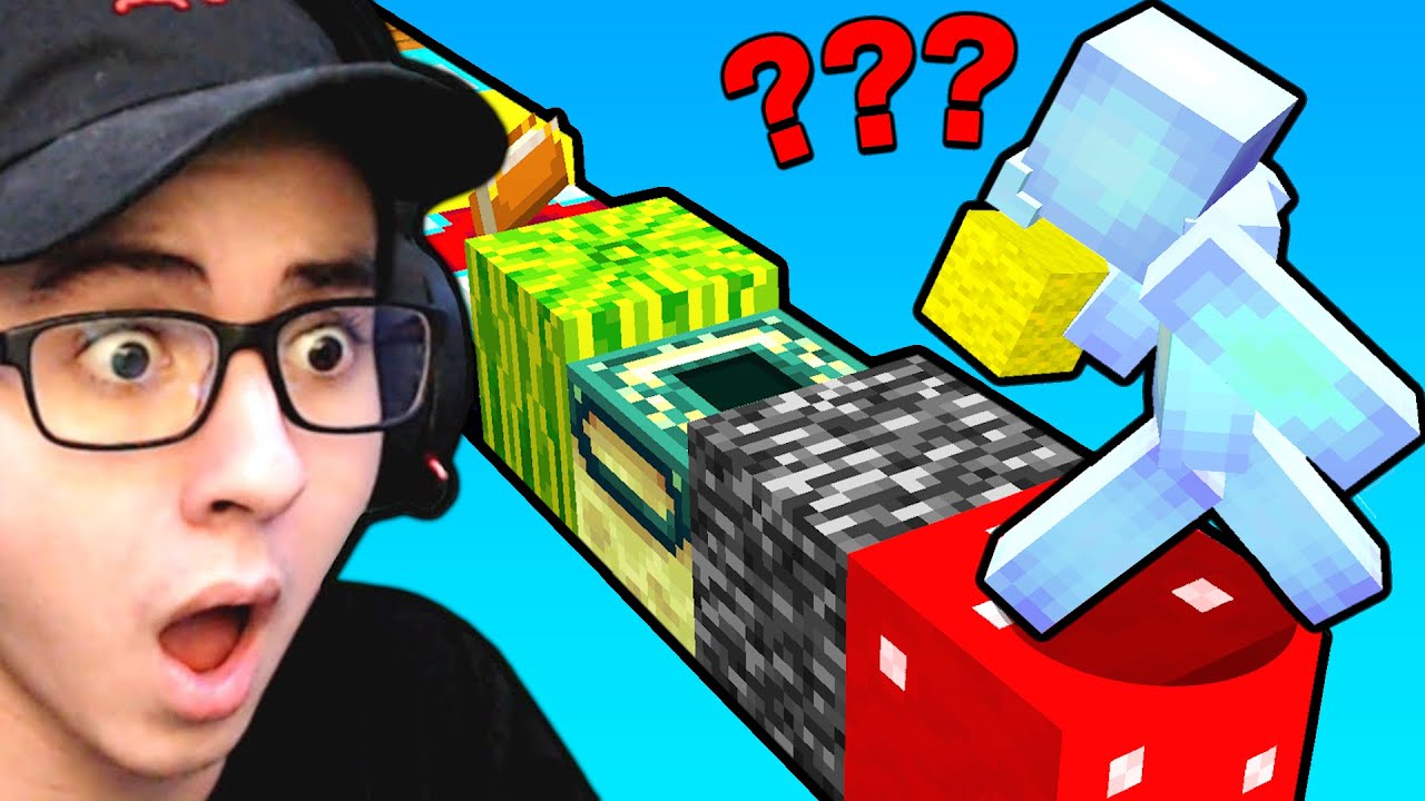 Minecraft Bedwars, но БЛОКИ СЛУЧАЙНЫЕ...