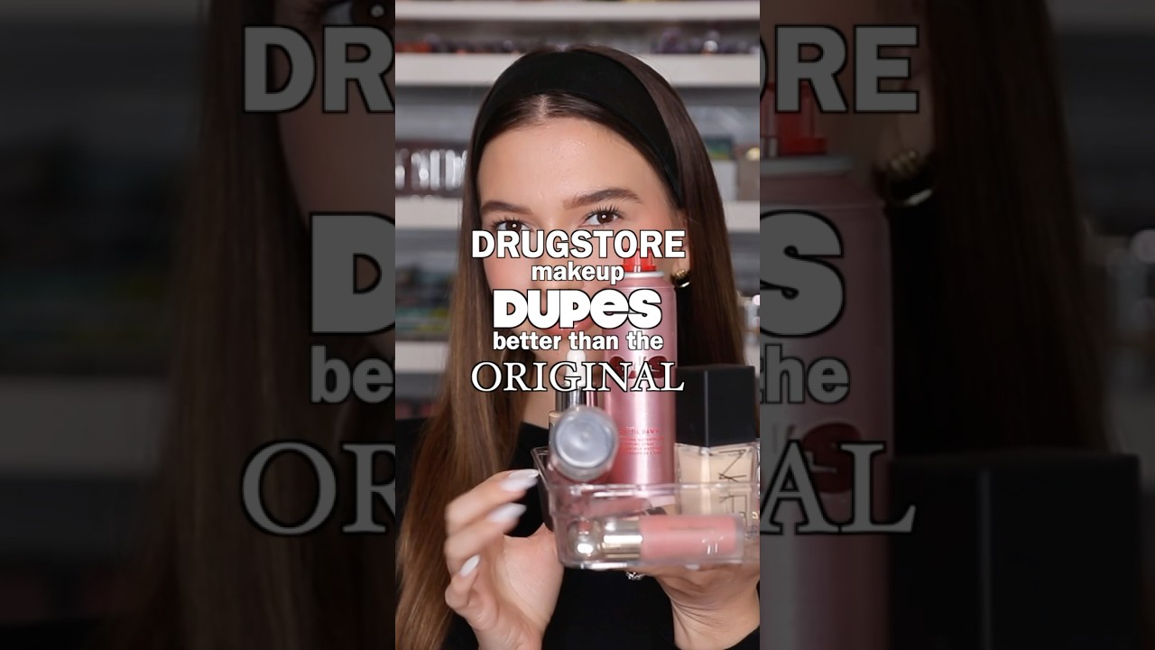 Drugstore Makeup dupes that are better than the original 🤩should I do a part 2? #makeup #drugstore