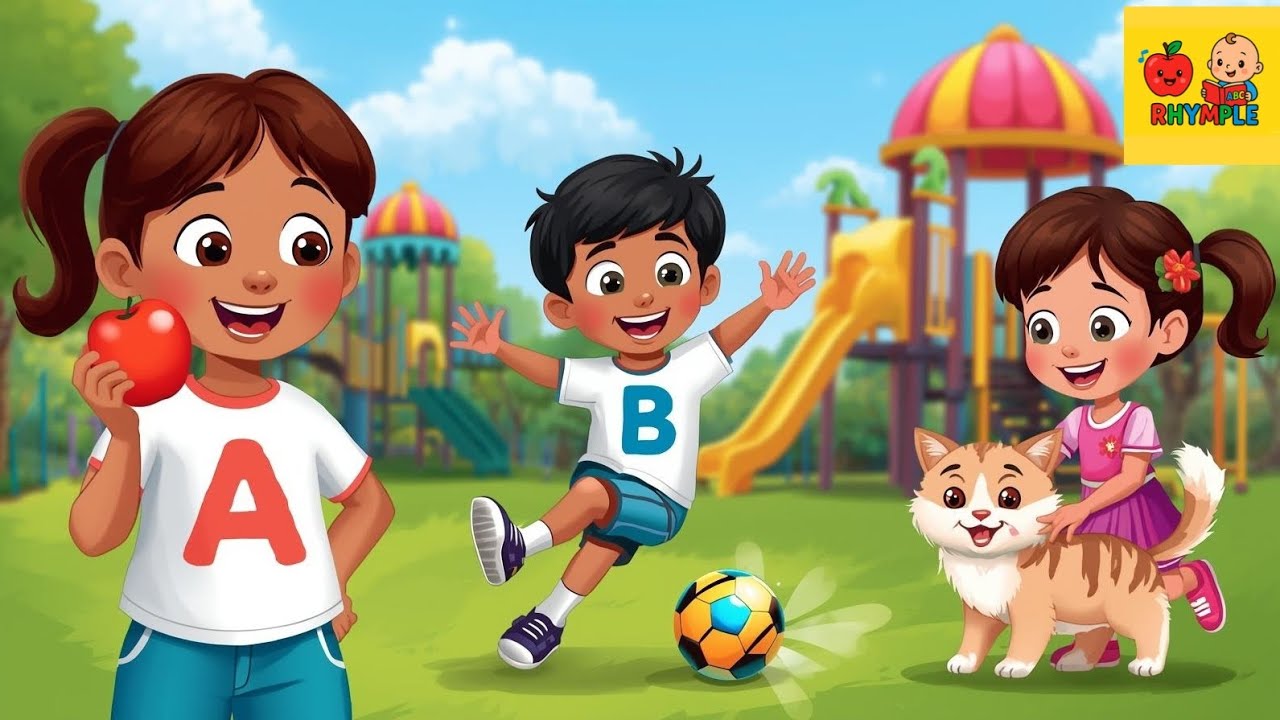 ABCD Phonics Song for Kids | Alphabet Song A to Z | Cute Nursery Rhyme for Children