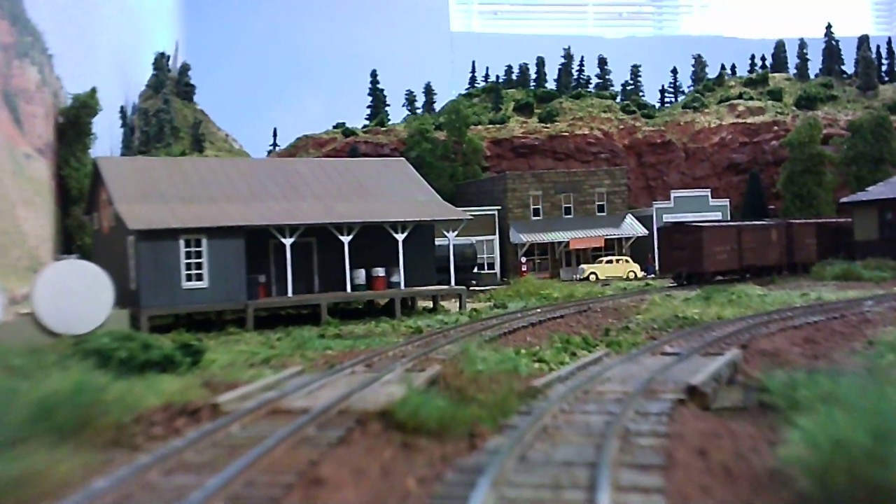 Cab Ride on Dave Vollmer's unfinished HOn3 RGS