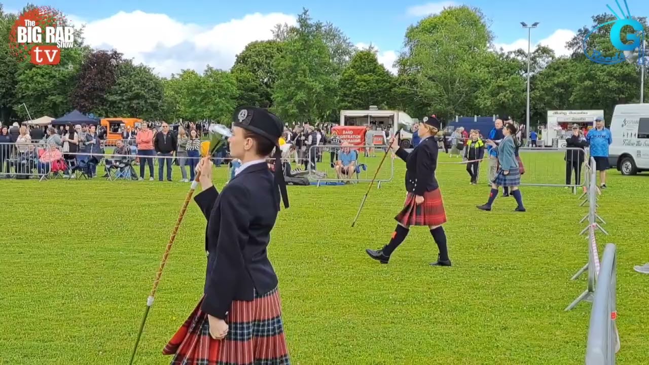 Adult Drum Major Heat 1 All Ireland Emma Barr Andrea Gibson Victoria Singer