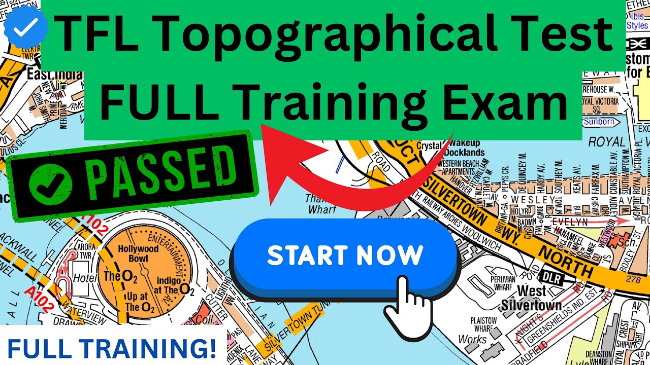 TFL Topographical Route Planning Question Exam Training - Heathrow Airport (2025 Preparation Exam)
