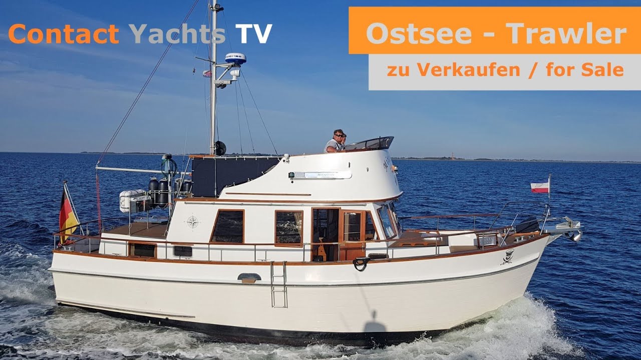 Gebrauchtboot Ostsee Trawler - zu verkaufen - Rundgang durch das Boot