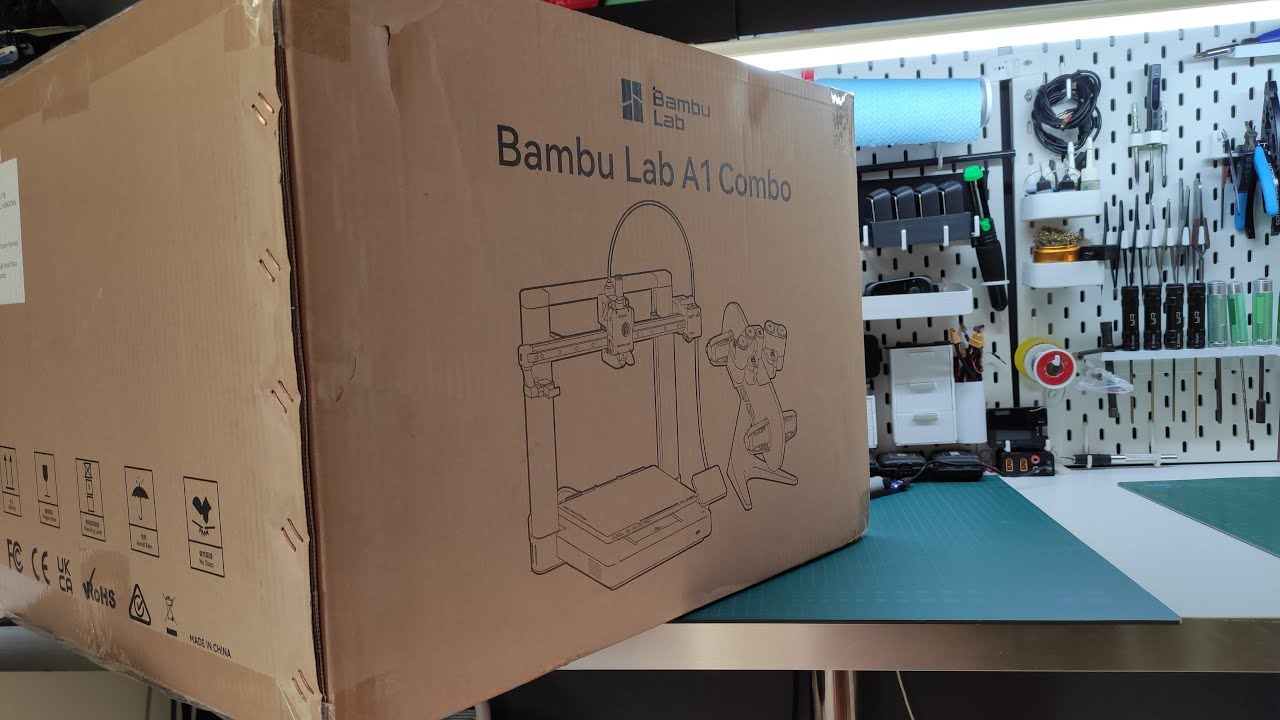 Canlı🔴: Bambu Lab A1 Combo Kutu Açılışı ve Kurulum