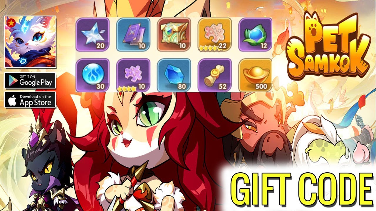 Pet Samkok 3Q War & 6 Gift Codes - Pet Samkok 3Q War All Working Codes | How to redeem code