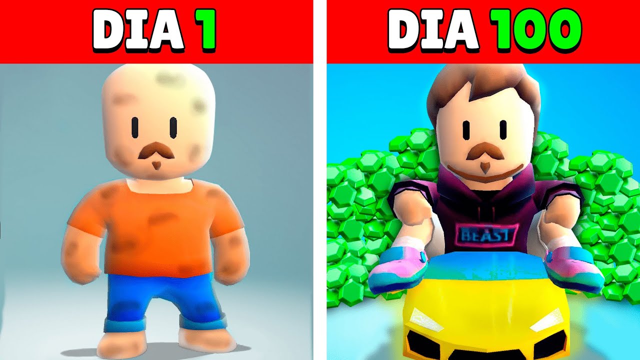 De POBRE a MILIONÁRIO no Stumble Guys