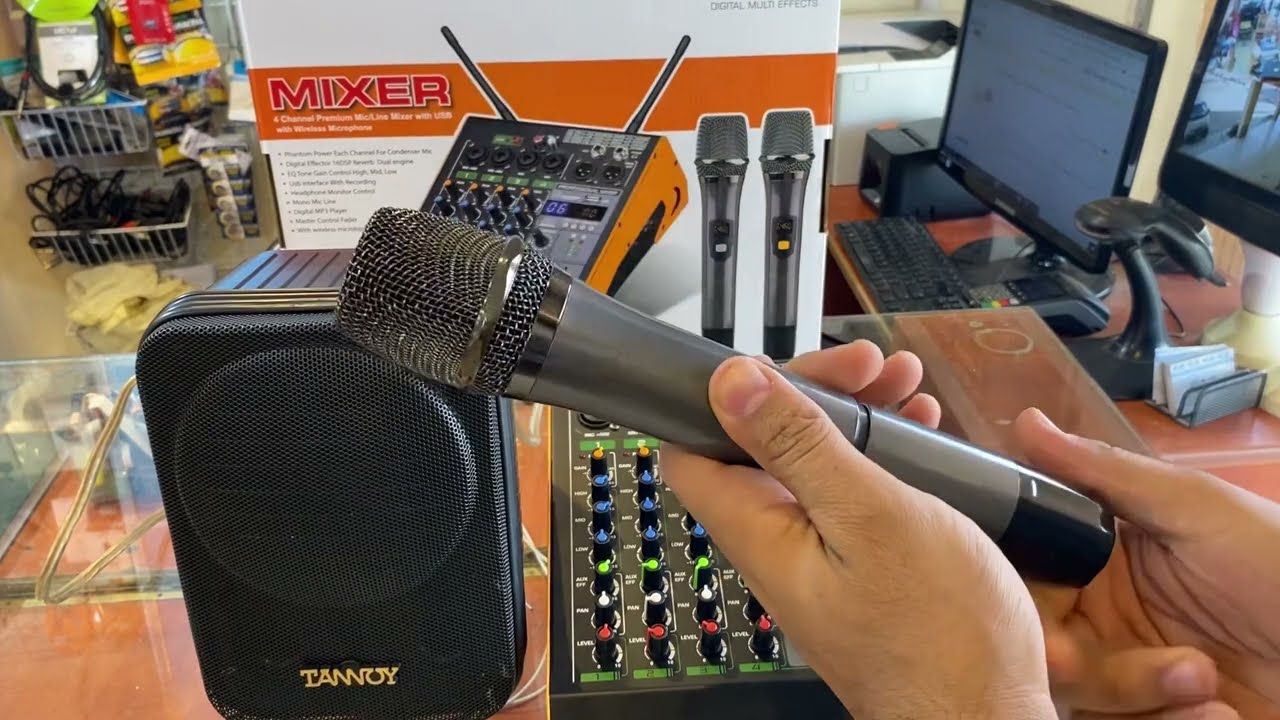 مكسر مناسب للبث المباشر والتسجيل الصافي صغير الحجم