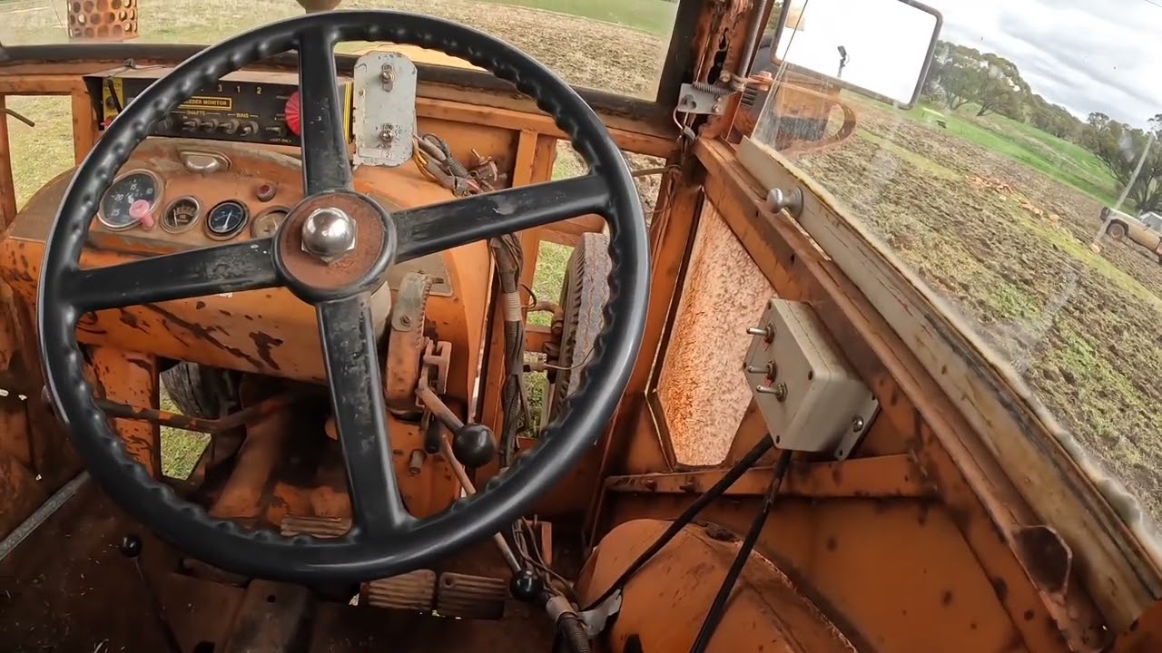 How to drive a Chamberlain Countryman 6 tractor on Brookdale farm