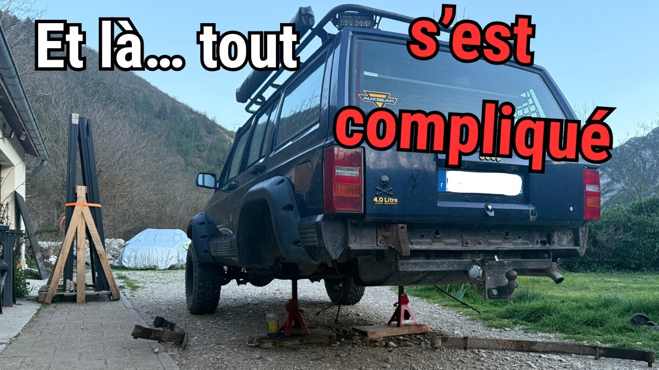 Pourquoi modifier une Jeep finit toujours par etre compliquer ?