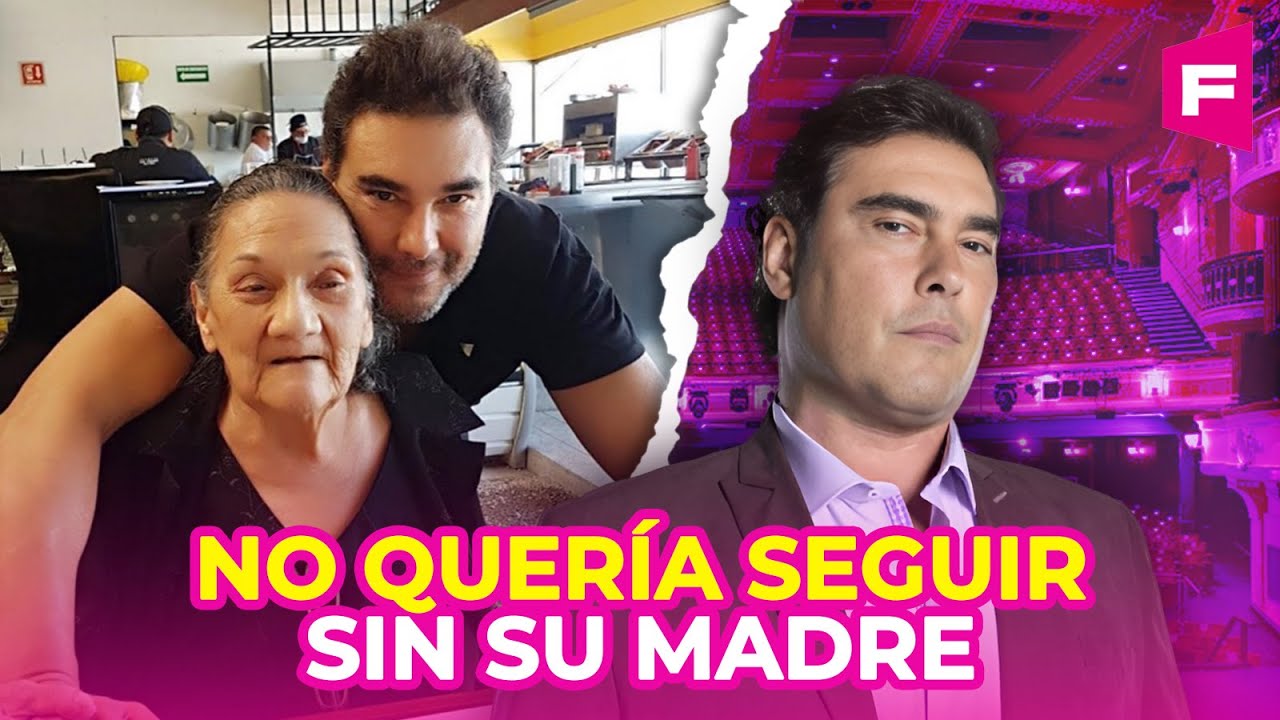 Eduardo Yáñez no encontraba consuelo por la muerte de su madre