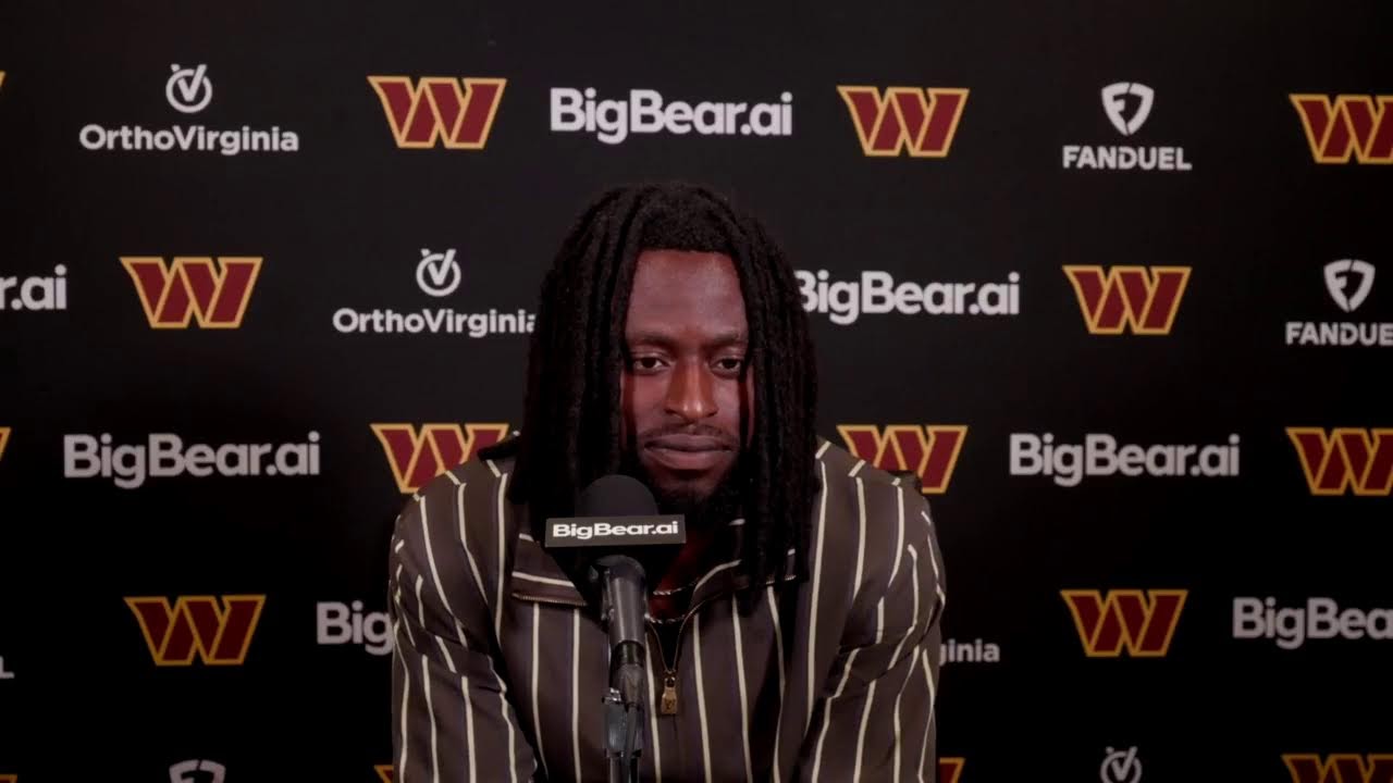 LIVE: TE Chig Okonkwo Speaks to the Media After Signing | Washington Commanders