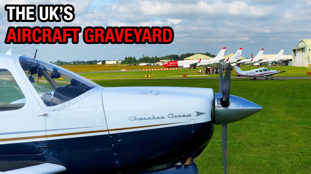The UK's Aircraft Graveyard | Kemble to Shobdon Flight Vlog