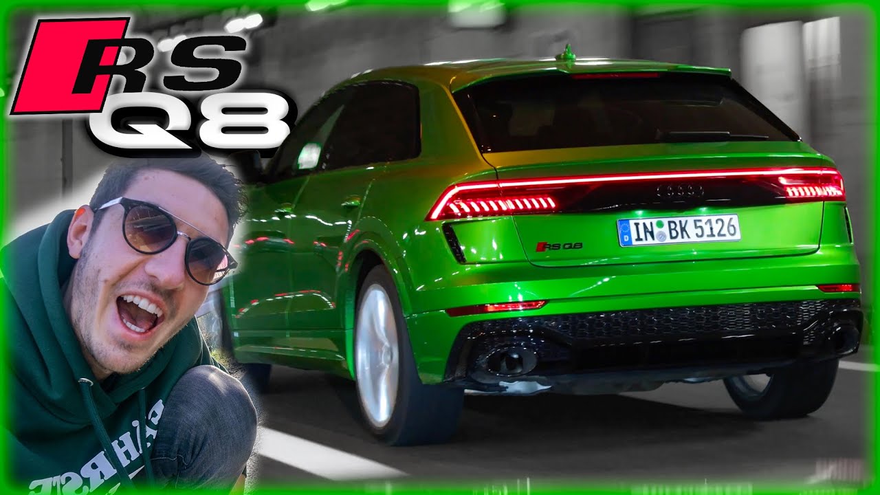 AUDI RSQ8 (600 PS) - Mit dem grünen Biest durch die Berge 🐲🏔️ | Dominik Fisch