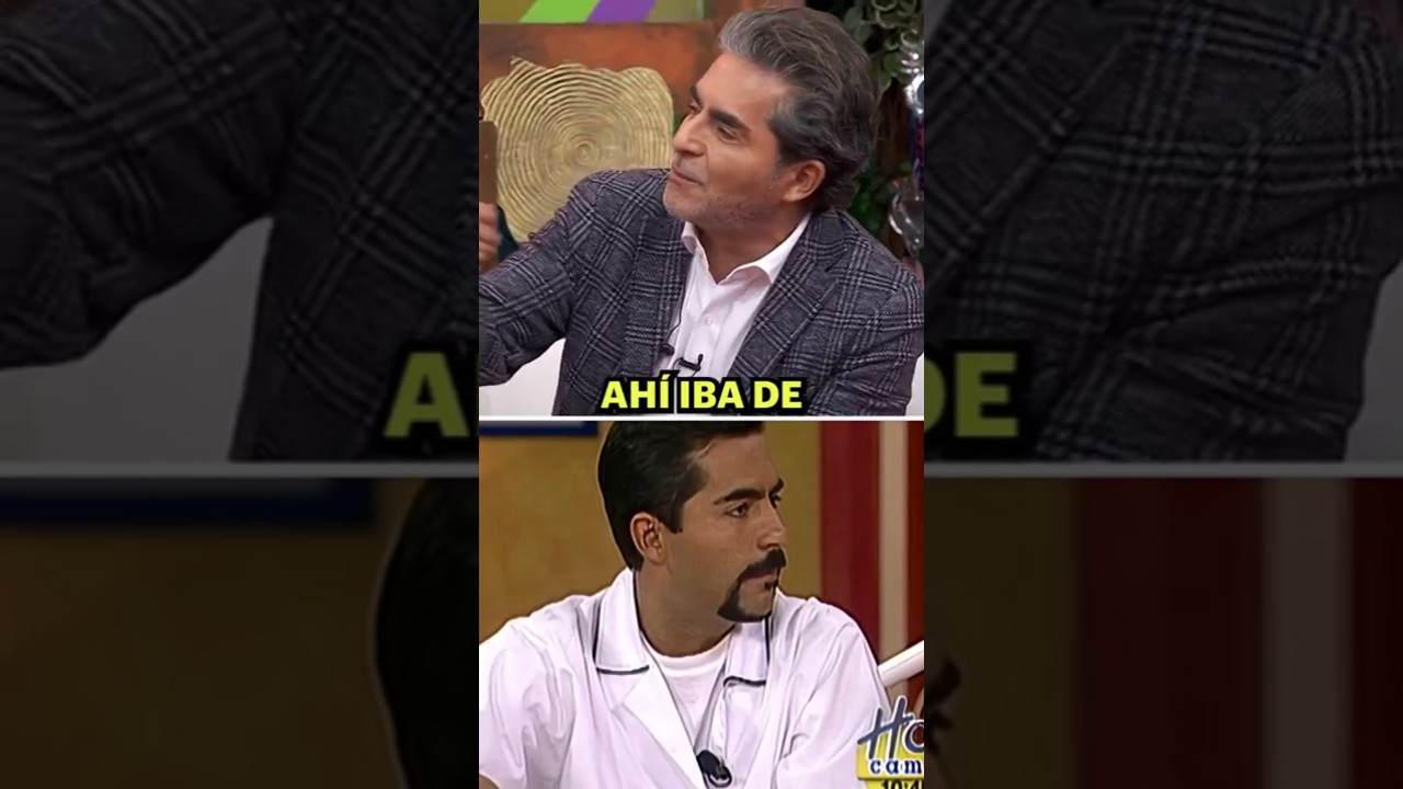 Ra&uacute;l Araiza reacciona a su look del a&ntilde;o 2000 &iquest;o era Charly de Garibaldi? 🤣