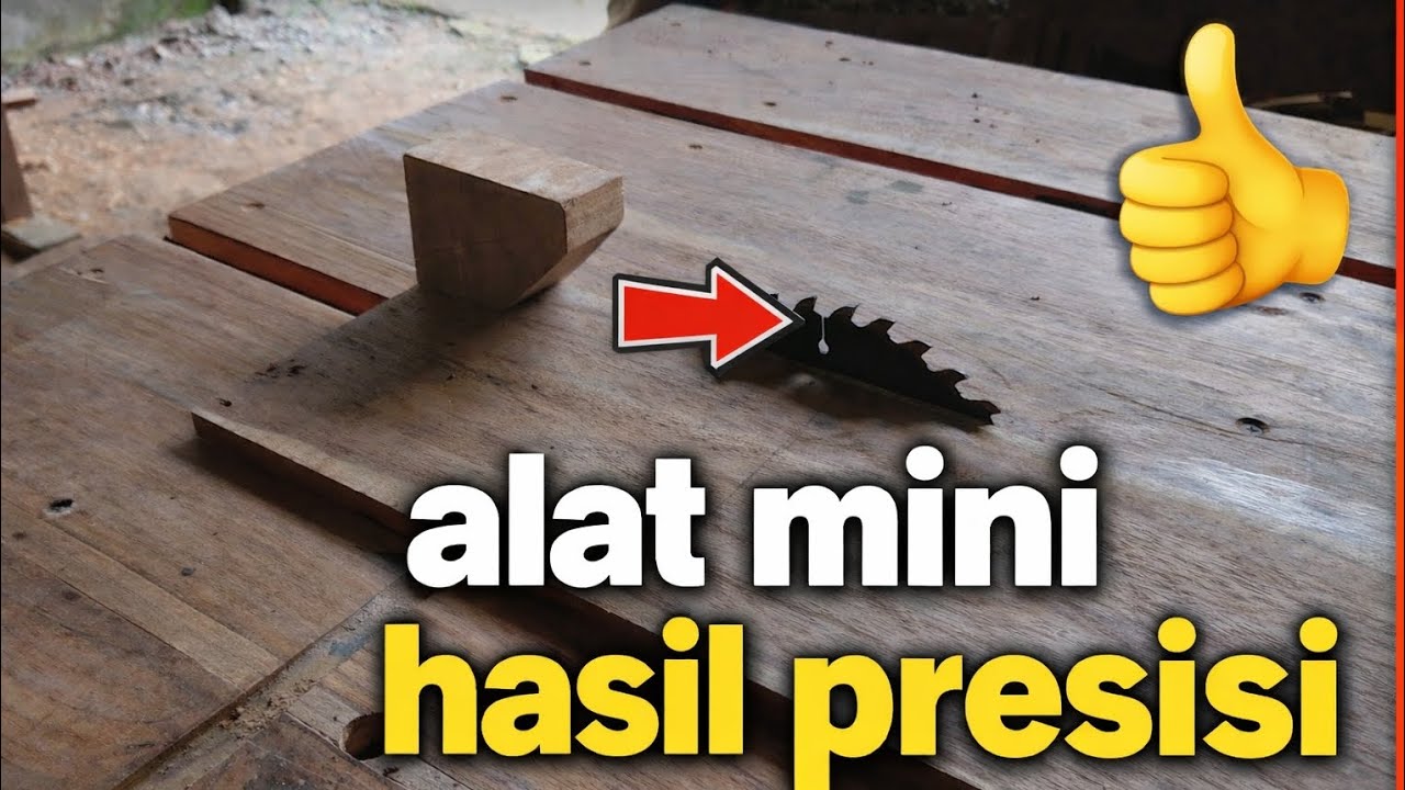 Alat Sederhana Tapi Hasil Presisi? Potong Kayu Lurus Tanpa Penggaris!