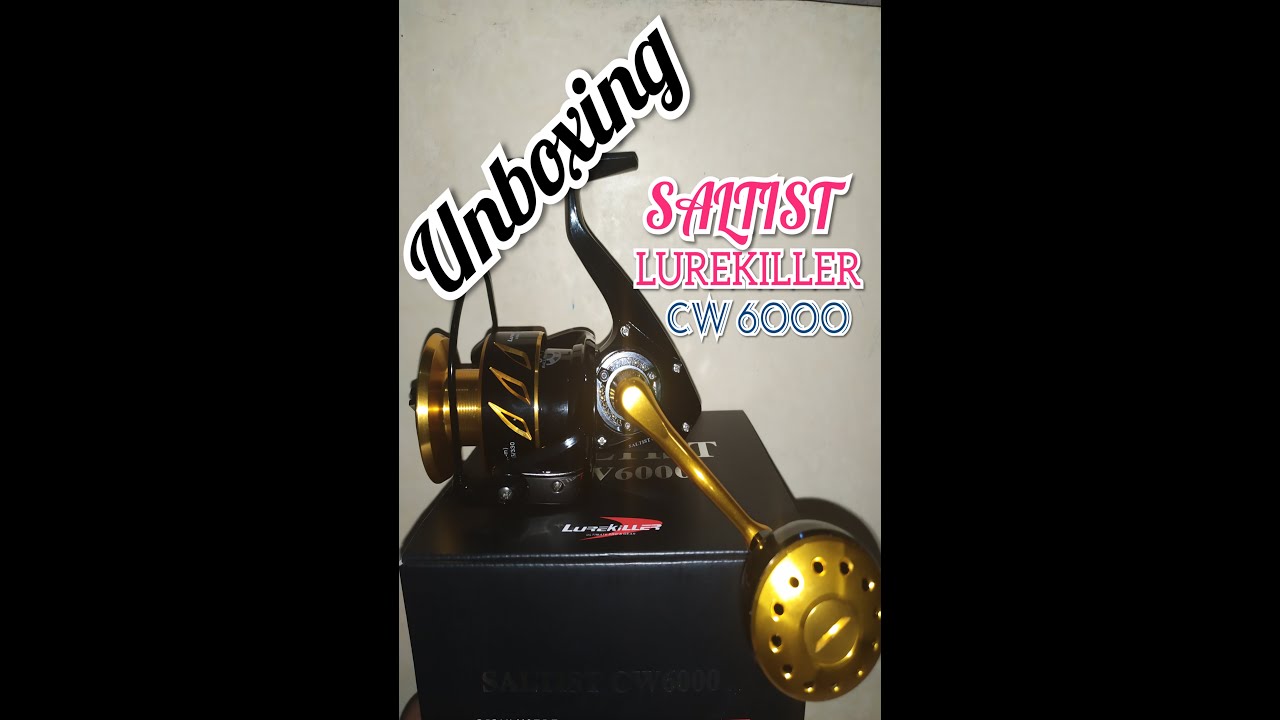 Unboxing saltist cw 6000 lurekiller