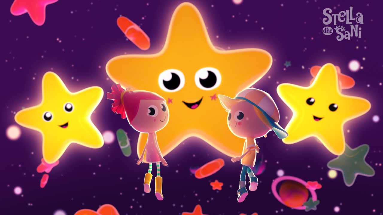 Ylli i vogël 🌟 (Twinkle, Twinkle Little Star) 🌟 | Stella dhe Sani
