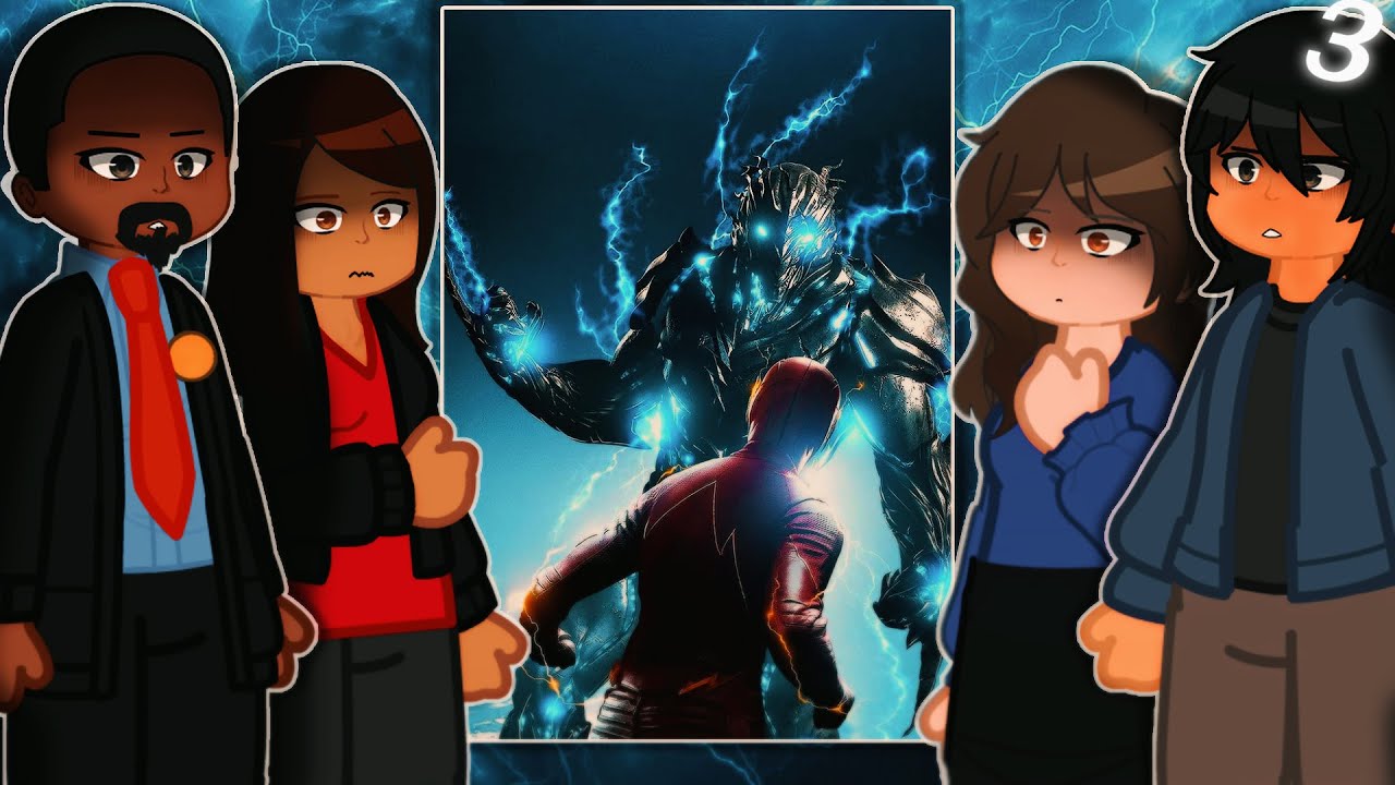 ⚡Past The Flash React Barry Allen - Gacha - ⛈️ -Savitar-