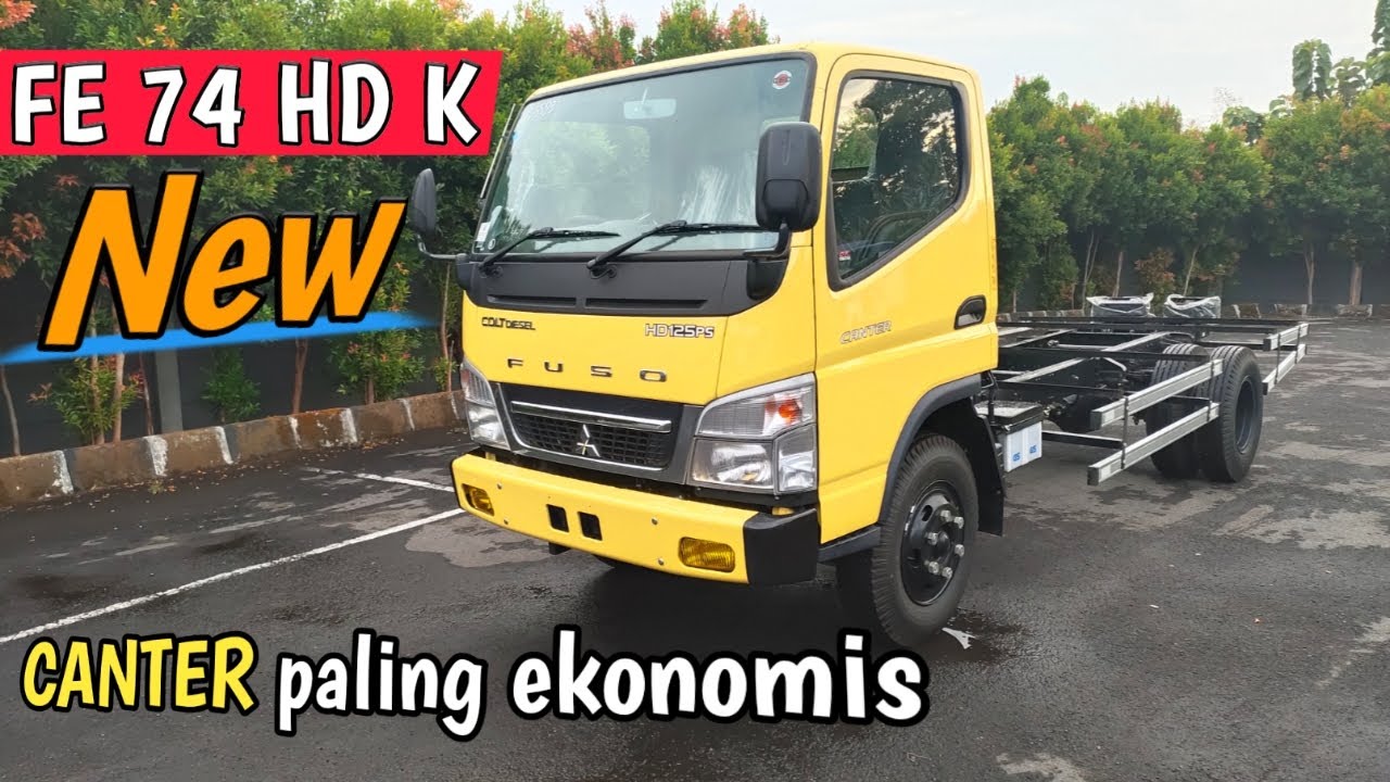 Canter HD 125 Ps seri K Terbaru,Canter Paling Ekonomis Buat Usaha Juragan