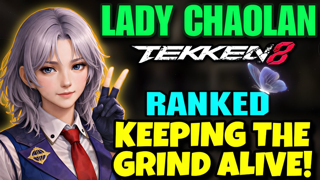 Lady Chaolan Keeping The Grind Alive💜| Tekken 8 Lee Chaolan Ranked 🔥 #youtube #tekken8 #live #gaming