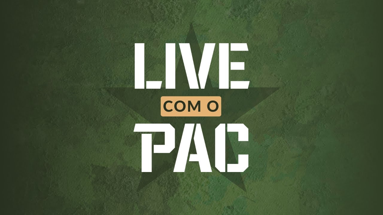 [ AO VIVO ] Live com o PAC