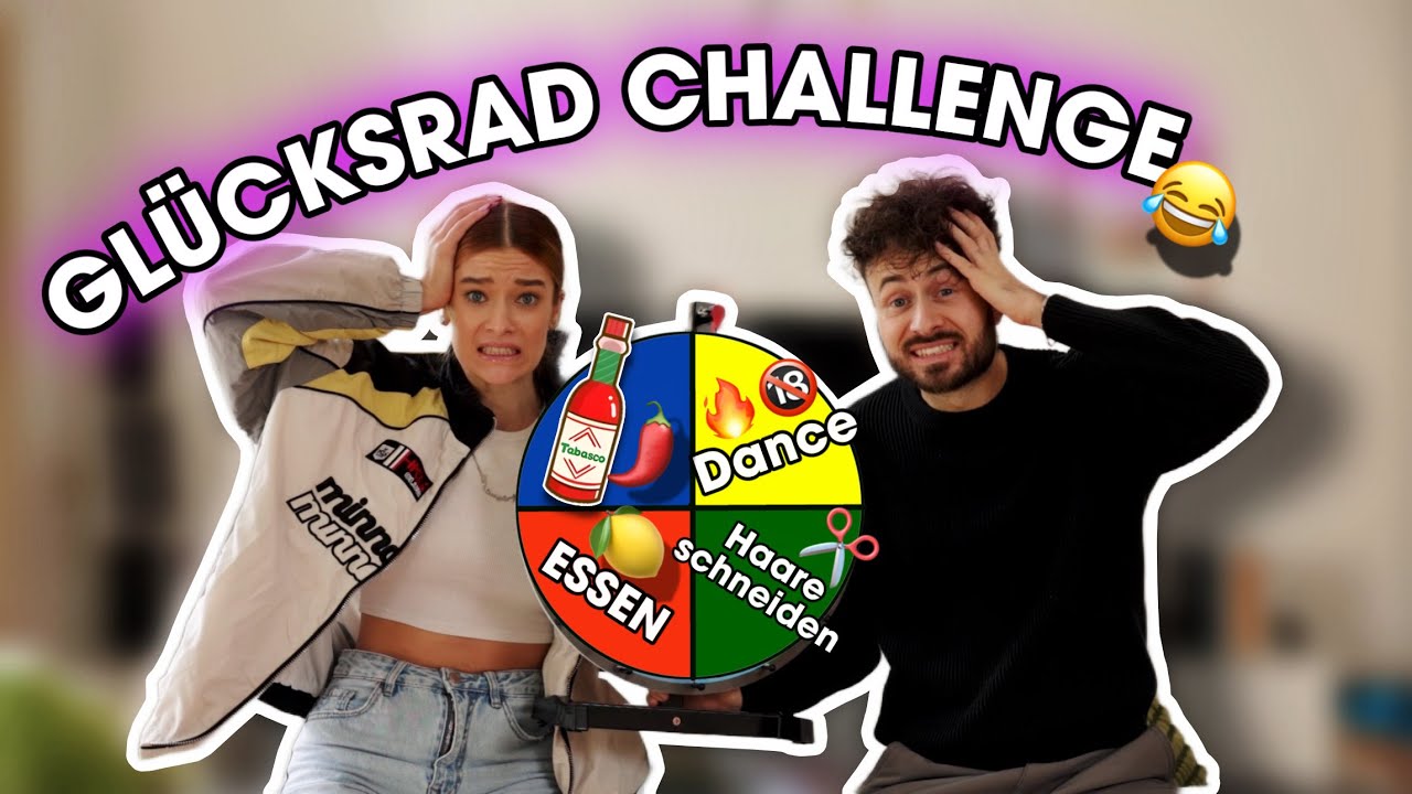 Wir machen die GLÜCKSRAD CHALLENGE 😂 *peinlich* | stineundmarc