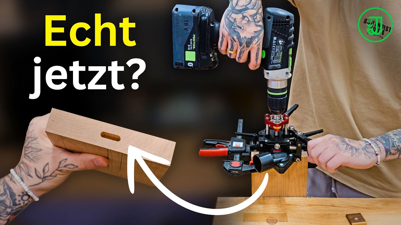 So einfach kannst du DOMINOS FR&Auml;SEN - mit dem AKKUSCHRAUBER! | Jonas Winkler