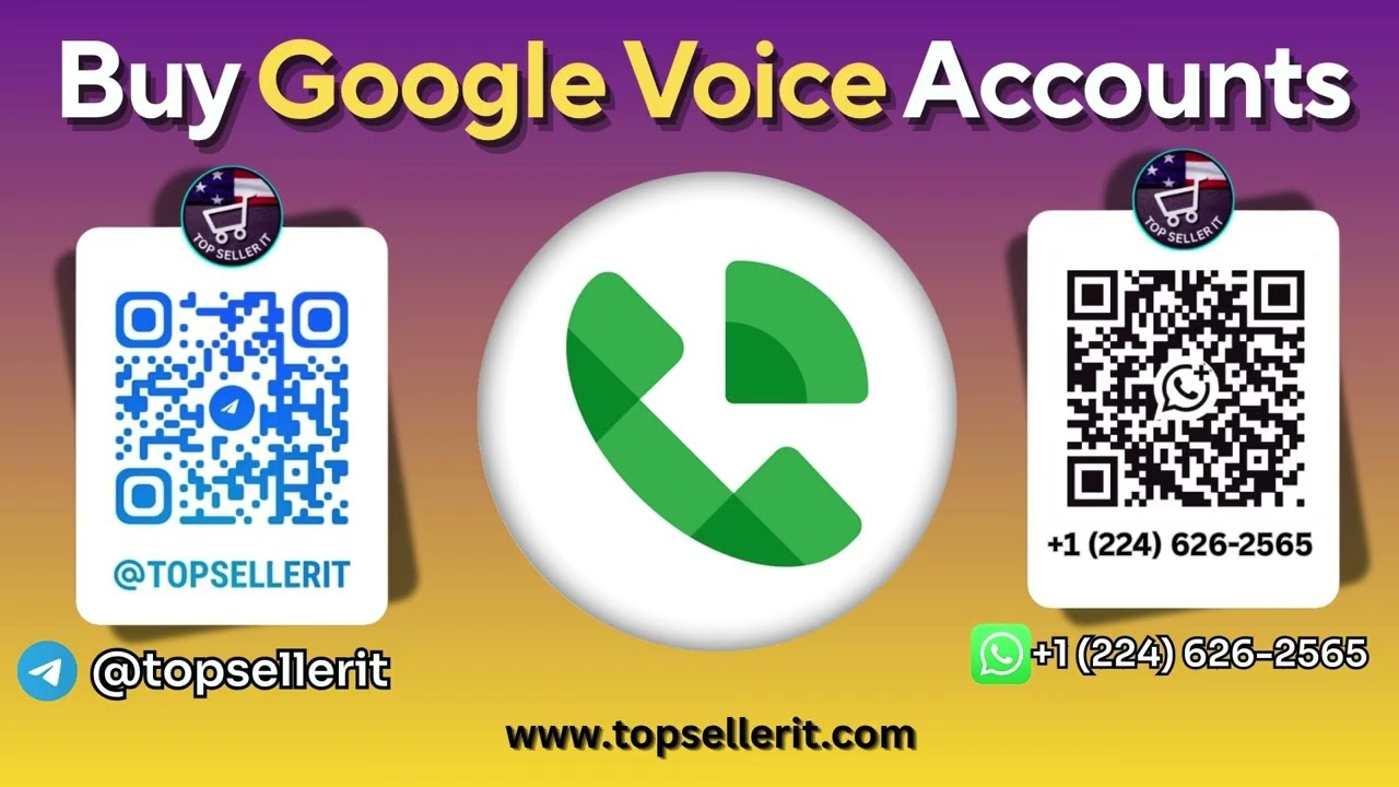 Best 4 Sites to Buy Google Voice Accounts (PVA & Bulk)